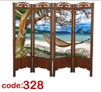 پاراوان پارتیشن طرح طبیعت کد 328